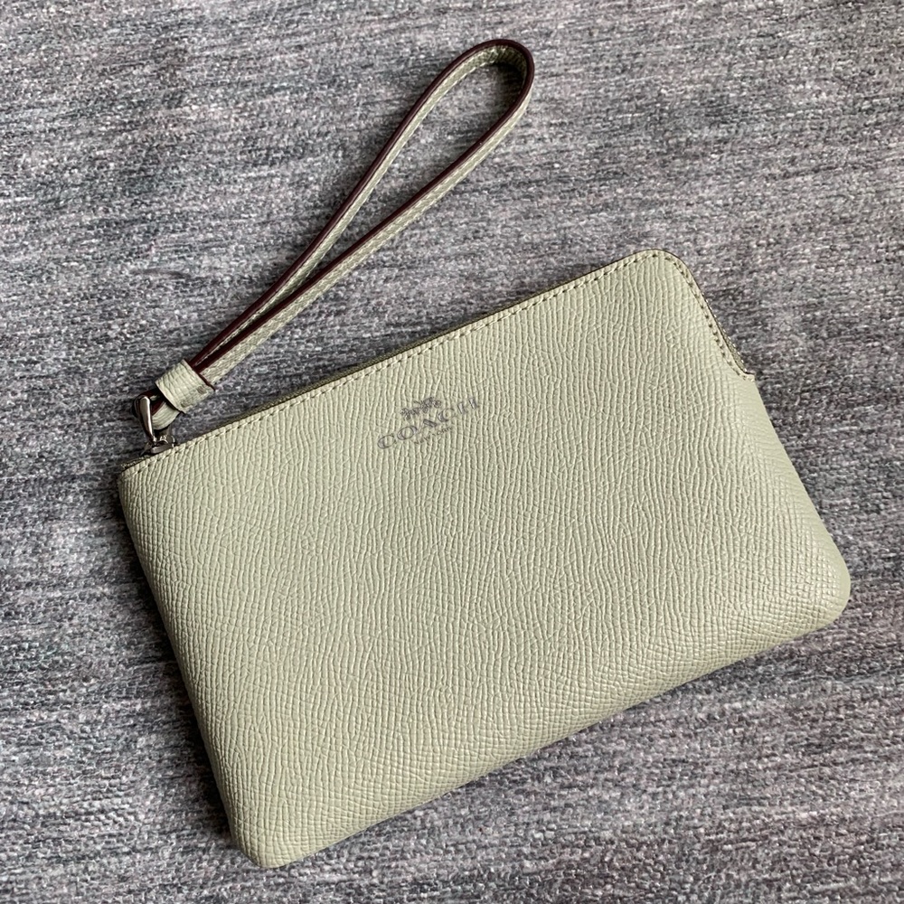 Coach phone and card wristlet
